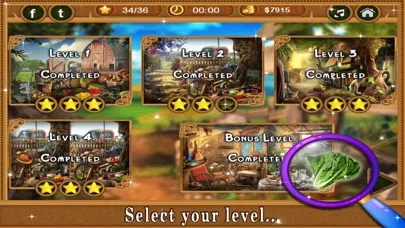 Screenshot di The Cottage Farm  - Hidden Objects game for kids and adults