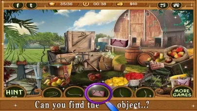 Screenshot di The Cottage Farm  - Hidden Objects game for kids and adults