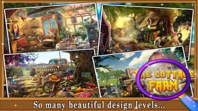 Screenshot di The Cottage Farm  - Hidden Objects game for kids and adults