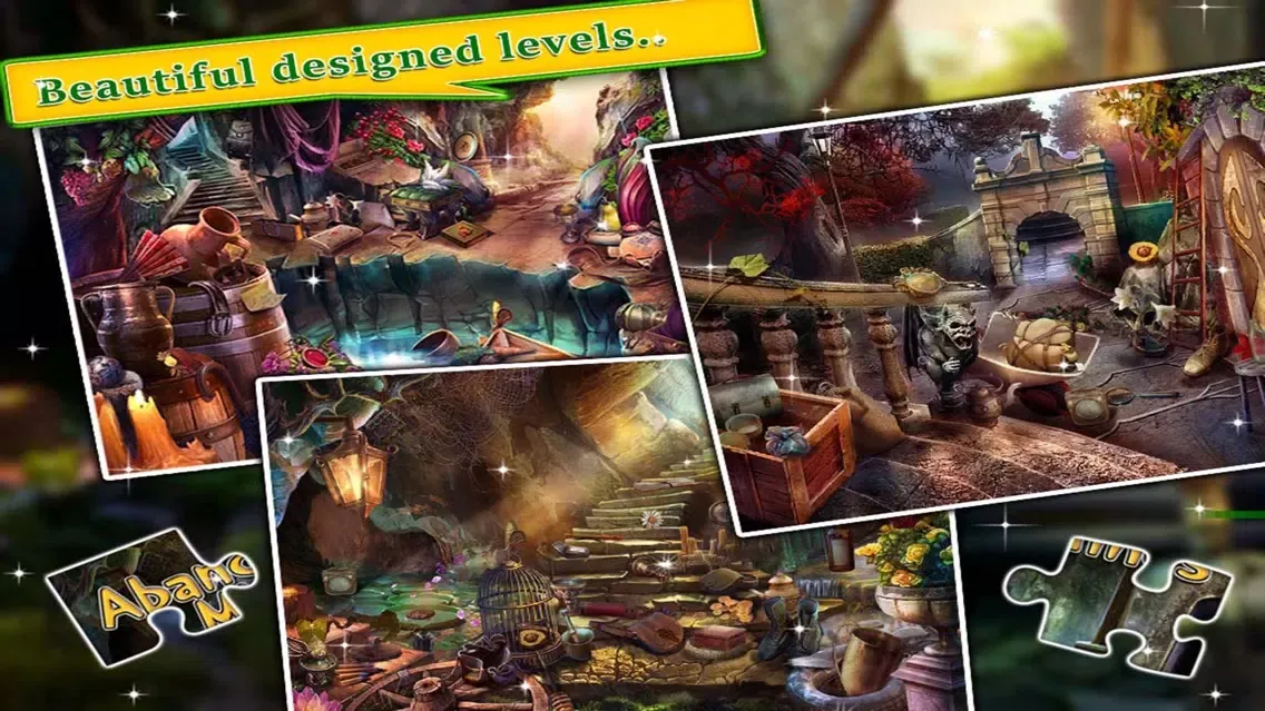 Abandoned Mines - Hidden Objects games for kids and adults应用截图