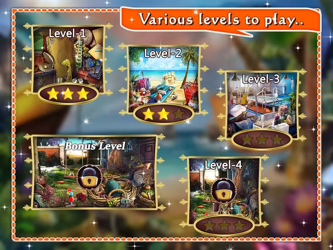 A Day Recall - Hidden Objects game for kids, girls and adults iPad 应用截图