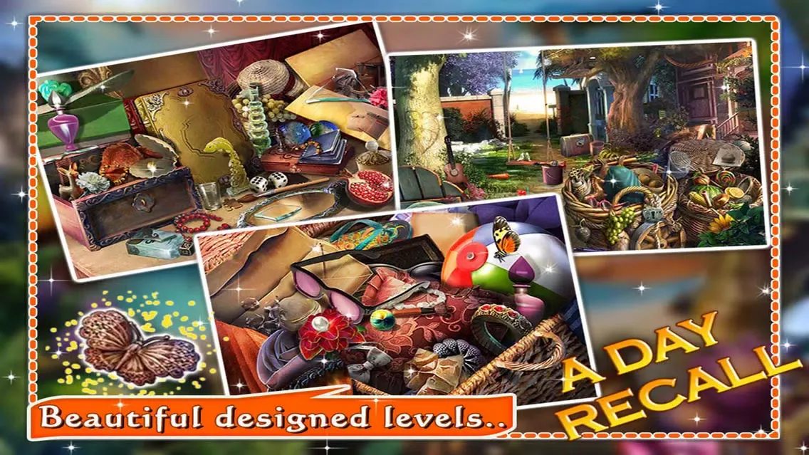 A Day Recall - Hidden Objects game for kids, girls and adults应用截图