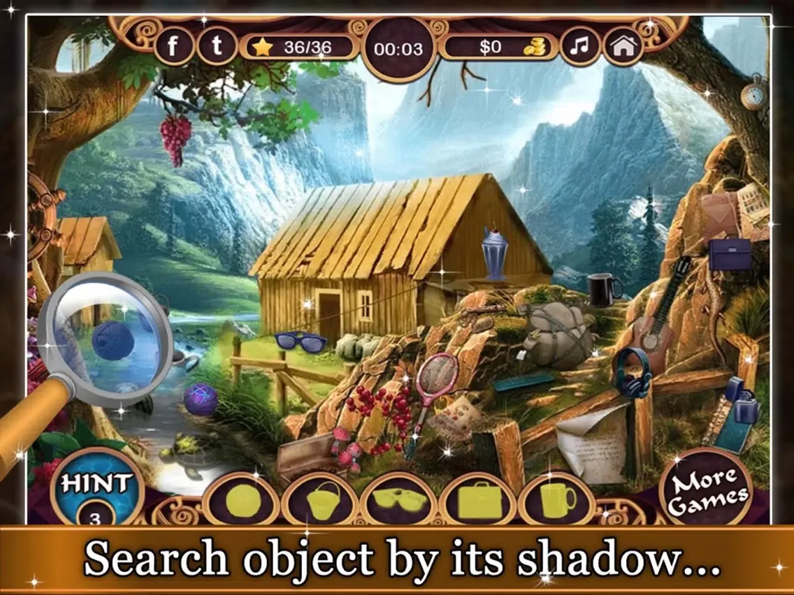 Adventure of Camping - Hidden Objects game for kids and adutls iPad  سکرین شاٹس