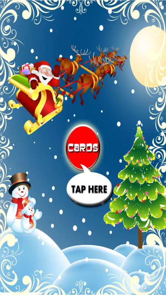 Tangkapan skrin Christmas Greeting Cards - 100+ Wishing Cards