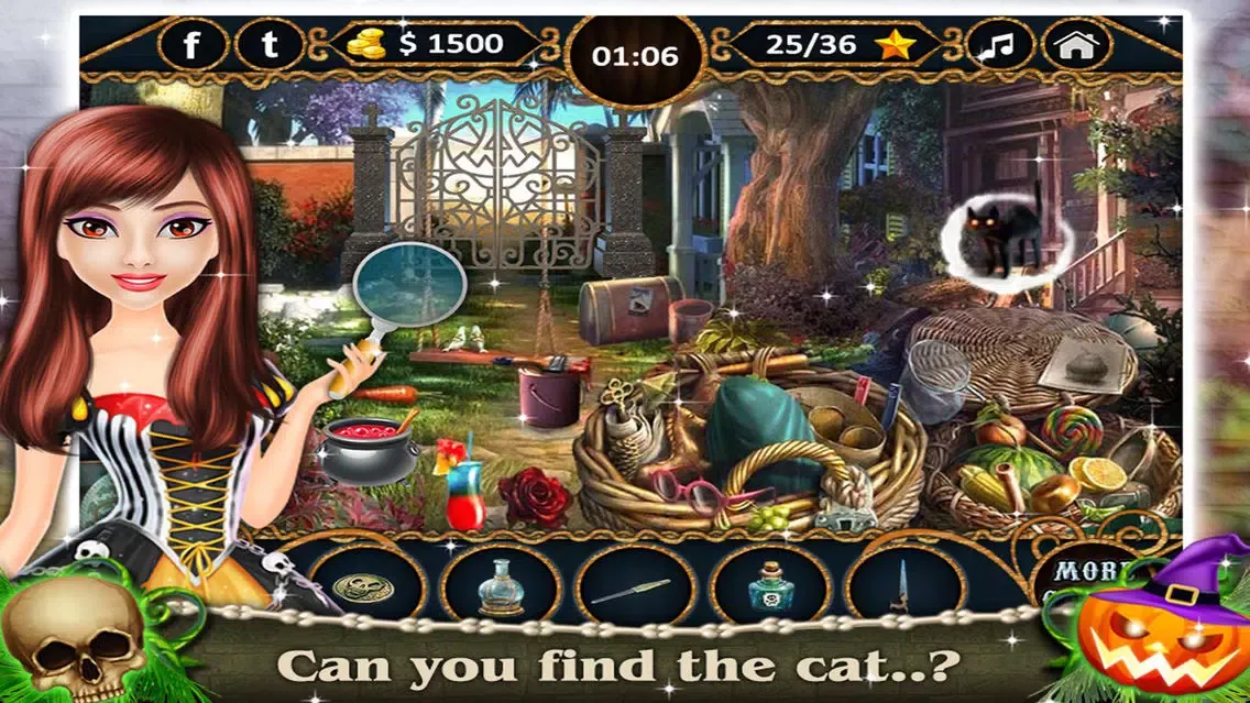 Скриншоты Fascinate Nightmare - Free Halloween Hidden Object