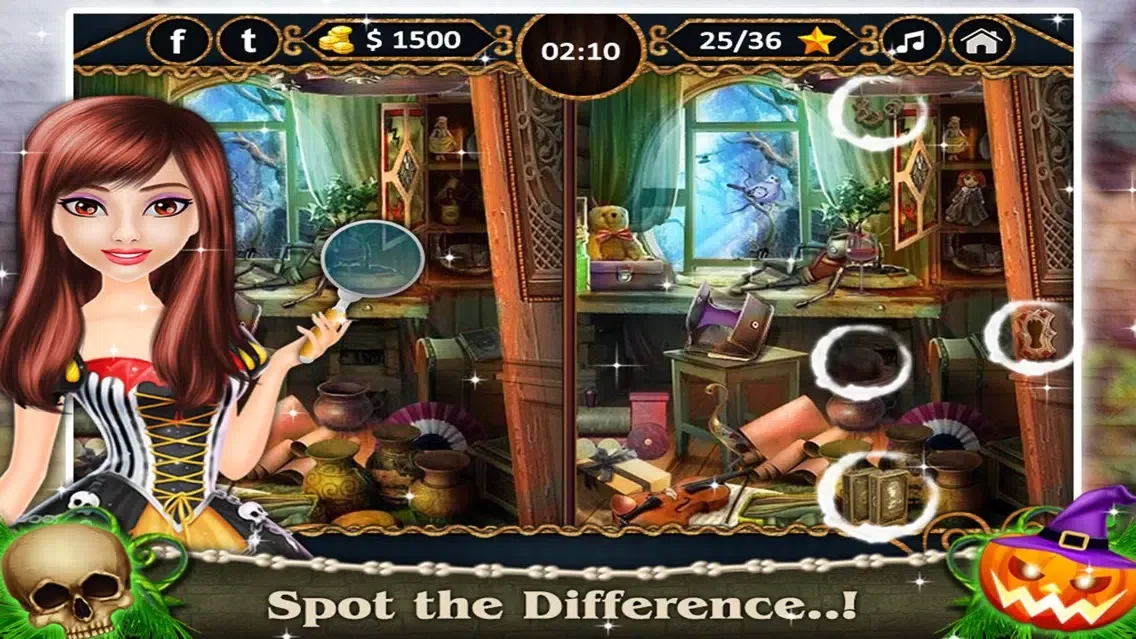Скриншоты Fascinate Nightmare - Free Halloween Hidden Object