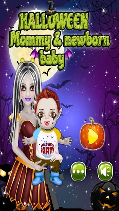 Halloween Mommy & Newborn Baby - Kids Game Screenshots