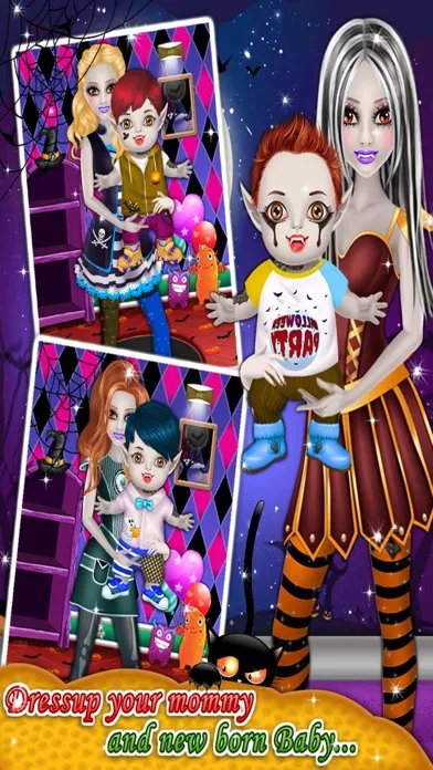 Halloween Mommy & Newborn Baby - Kids Game Screenshots