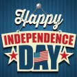 Happy 4th July - Happy Independence Day America Greeting Cards
