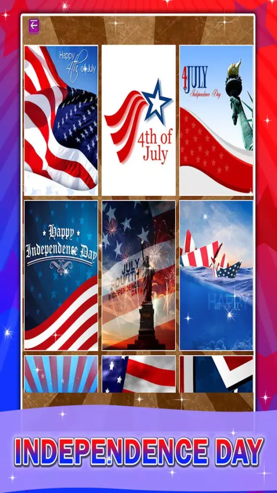 Happy 4th July - Happy Independence Day America Greeting Cards Ekran Görüntüleri