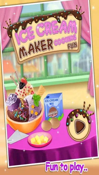 Ice Cream Maker - Cooking Fun Free kids learning game应用截图