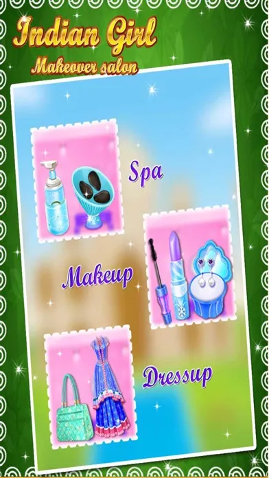 Tangkapan skrin Indian Girl Makeover Salon