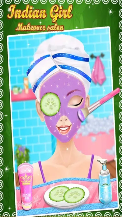 Tangkapan skrin Indian Girl Makeover Salon