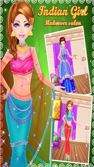 Tangkapan skrin Indian Girl Makeover Salon