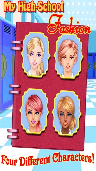 ภาพหน้าจอของ My High School Fashion Dressup Salon