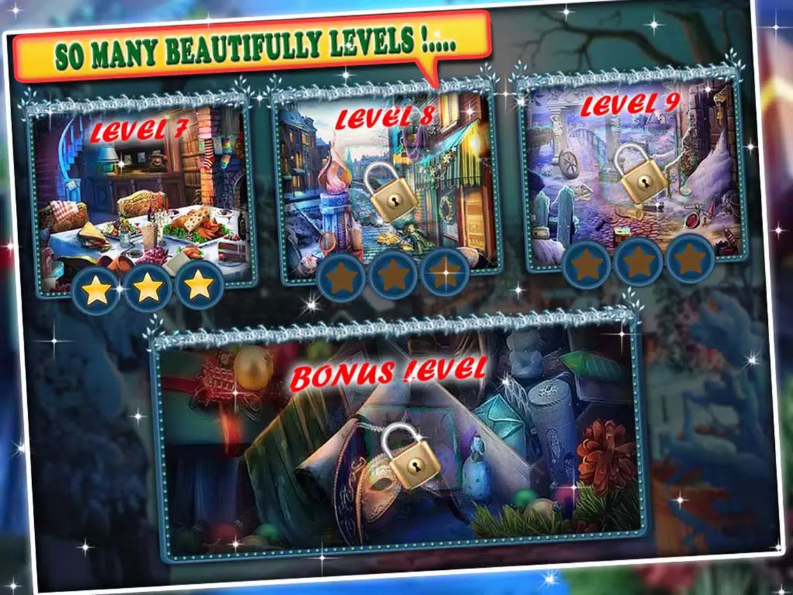 New Year Surprise - Hidden Objects iPad 应用截图
