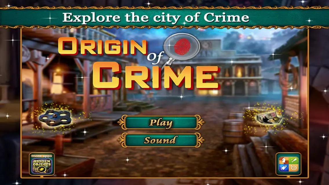 Tangkapan skrin Origin of Crime - Find the hidden objects game