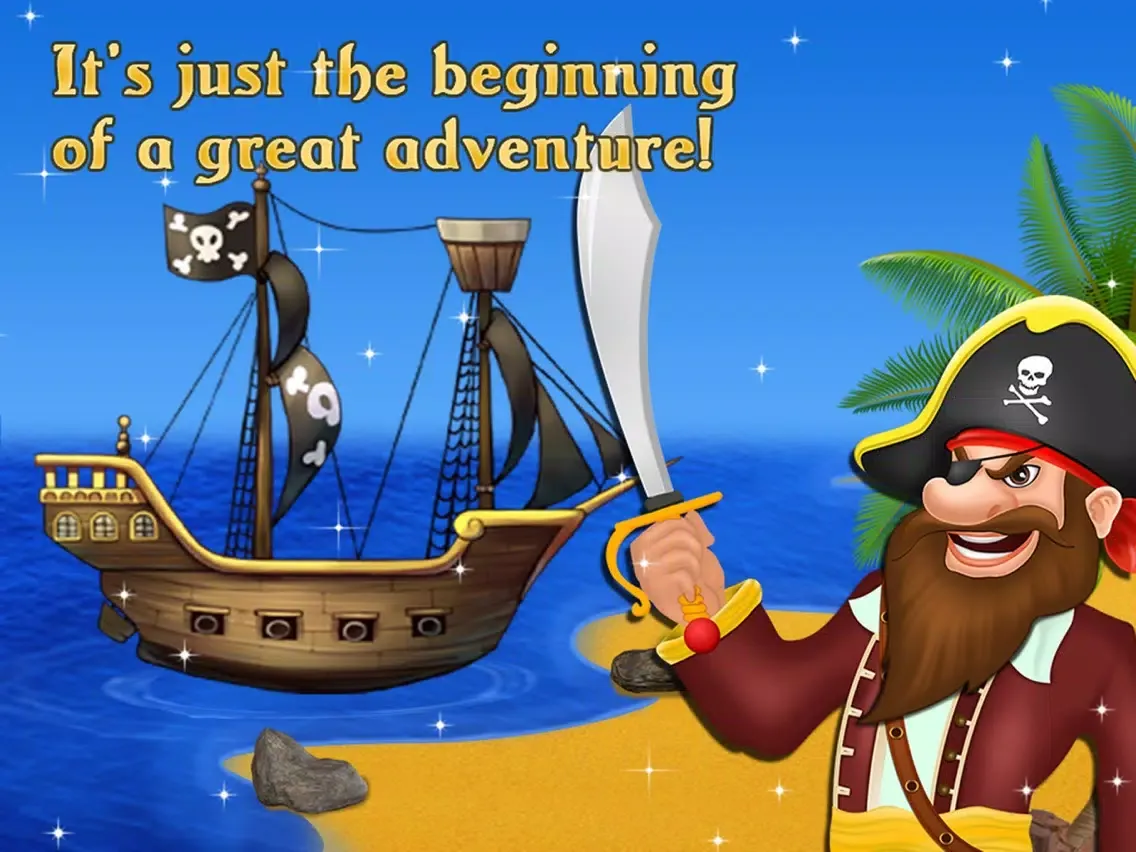 Pirate Treasure Hunt - Find Hidden Treasure iPad  スクリーンショット