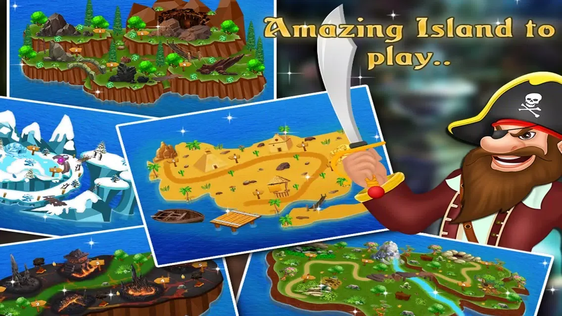 Pirate Treasure Hunt - Find Hidden Treasure スクリーンショット