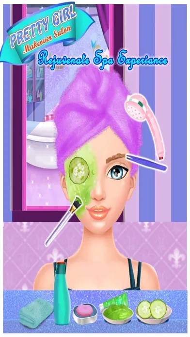Tangkapan layar Pretty Girl Makeover Salon