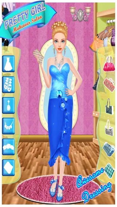 Tangkapan layar Pretty Girl Makeover Salon