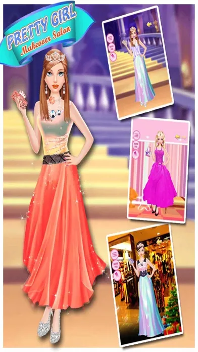 Tangkapan layar Pretty Girl Makeover Salon