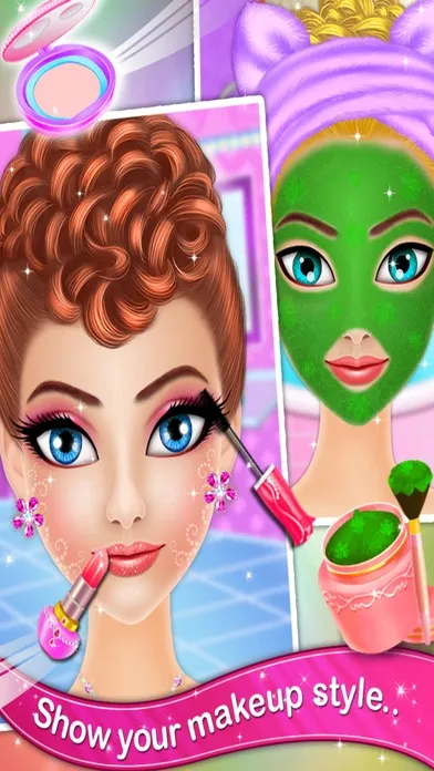 Tangkapan layar Princess Face Paint - Girls games for kids