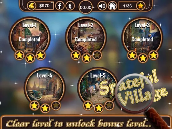 Spateful Village - Free Hidden Objects game for kids and adults iPad  سکرین شاٹس