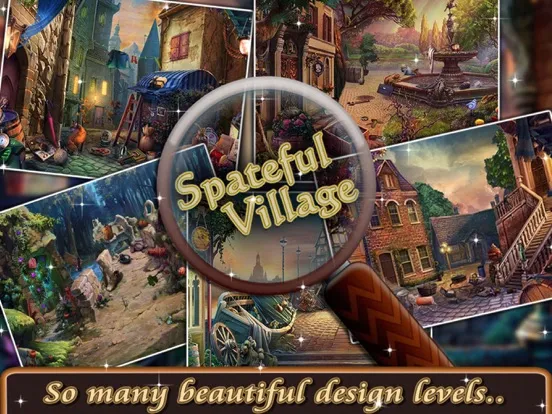 Spateful Village - Free Hidden Objects game for kids and adults iPad  سکرین شاٹس