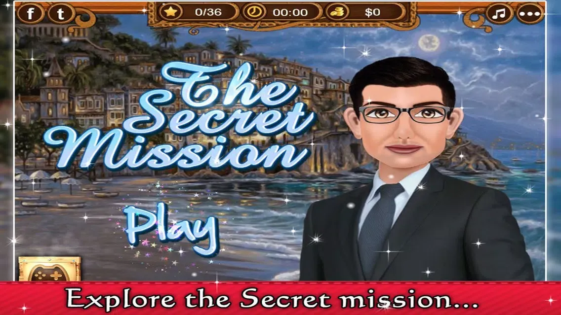 The Secret Mission - Hidden Objects game for kids and adults应用截图