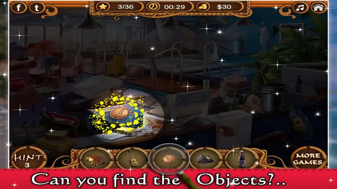 The Secret Mission - Hidden Objects game for kids and adults应用截图