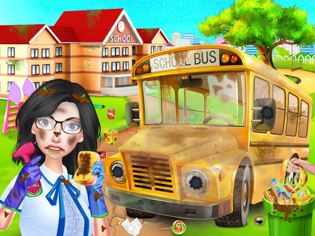 صور School Cleanup - Cleaning Game