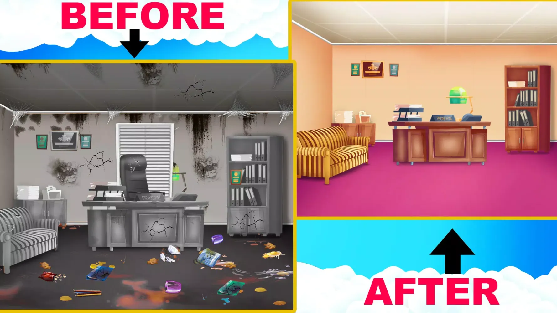 صور School Cleanup - Cleaning Game