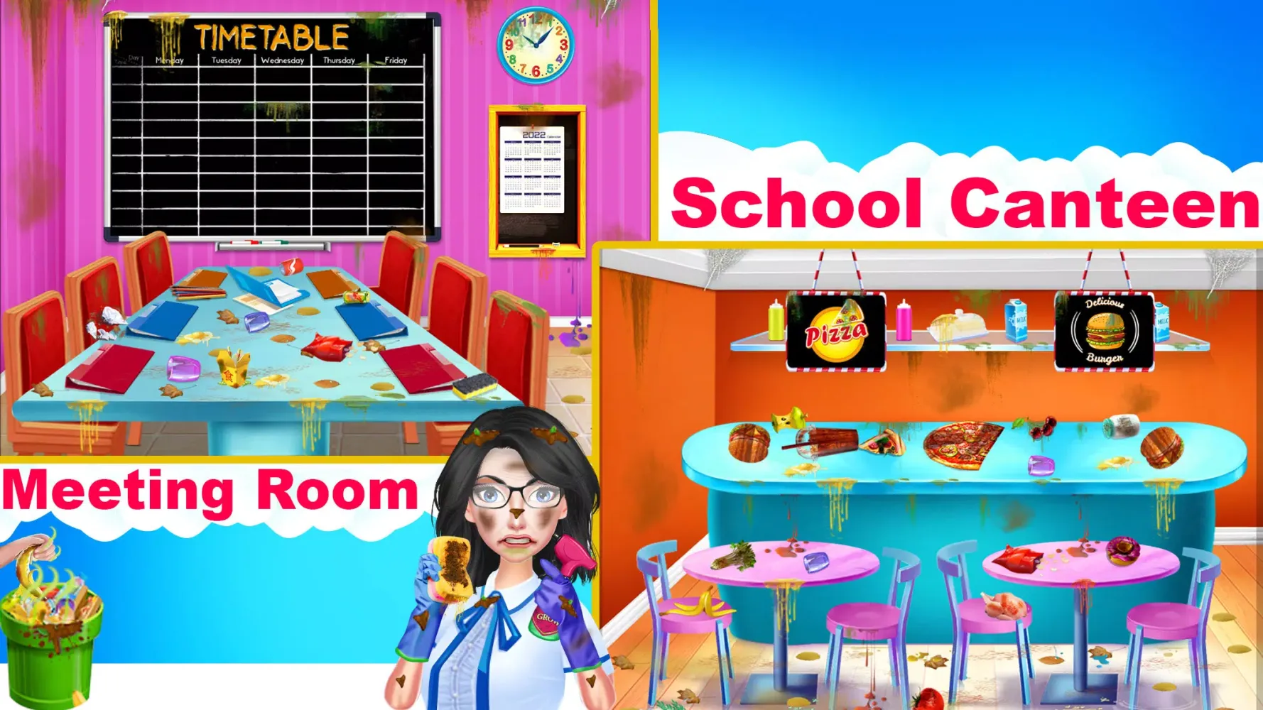 صور School Cleanup - Cleaning Game
