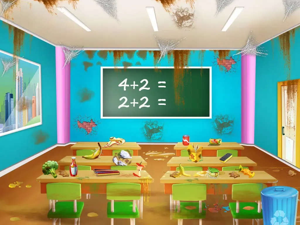 صور School Cleanup - Cleaning Game