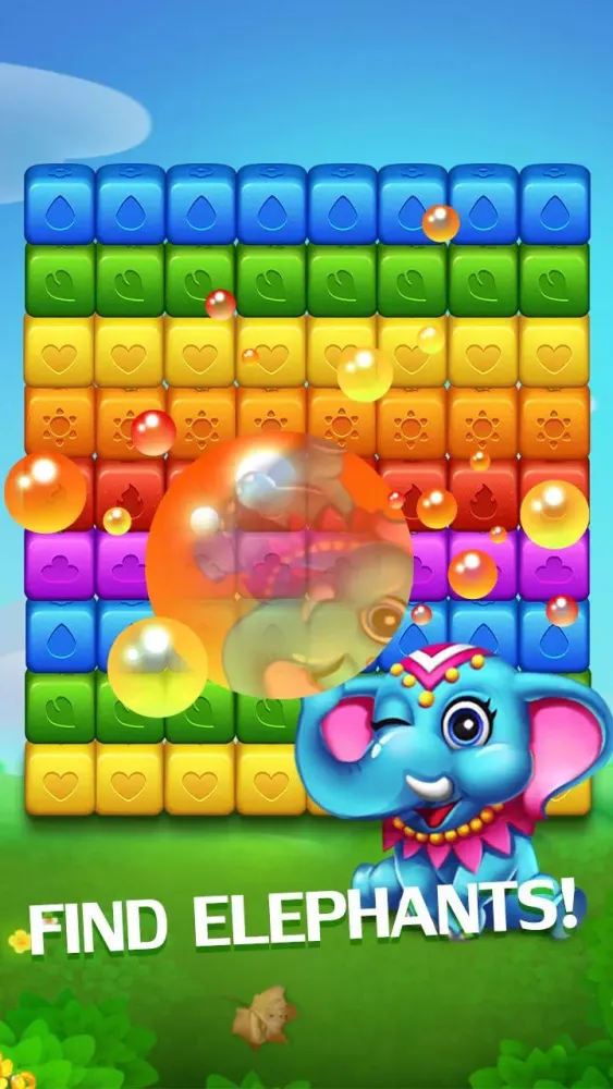 Happy Fruits Bomb - Cube Blast سکرین شاٹس
