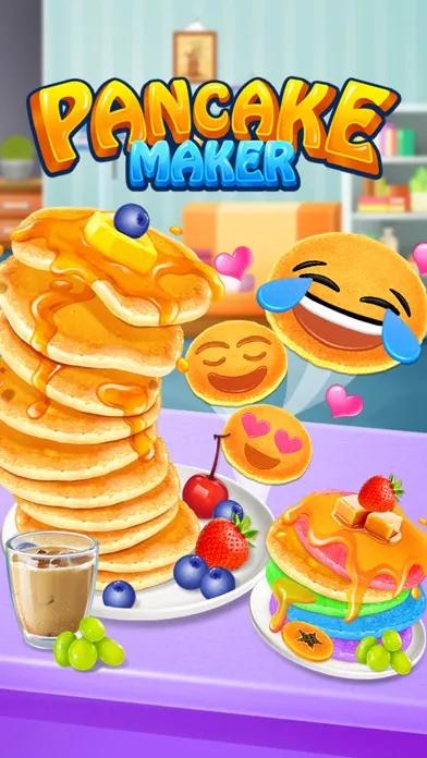 Capturas de tela do Breakfast Pancake Maker
