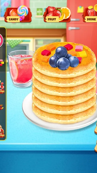 Capturas de tela do Breakfast Pancake Maker