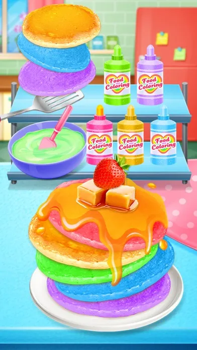 Capturas de tela do Breakfast Pancake Maker