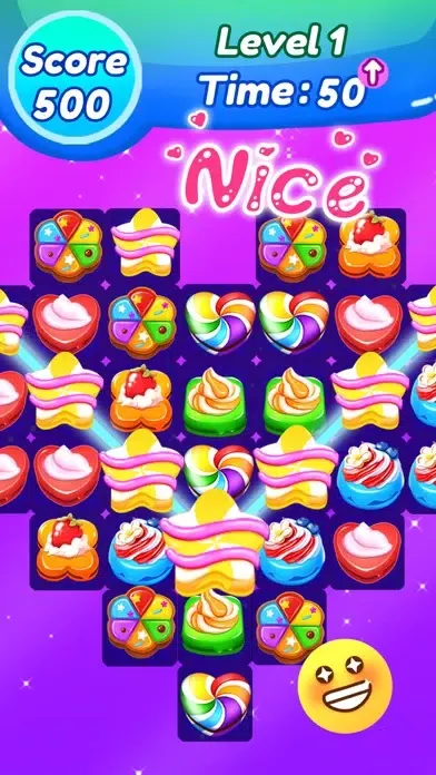 Ảnh chụp màn hình của Cake Crush Puzzle