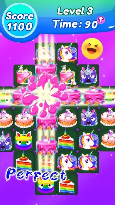 Ảnh chụp màn hình của Cake Crush Puzzle