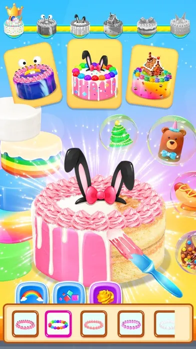 Kiss Cake - Cake DIY স্ক্রিনশট