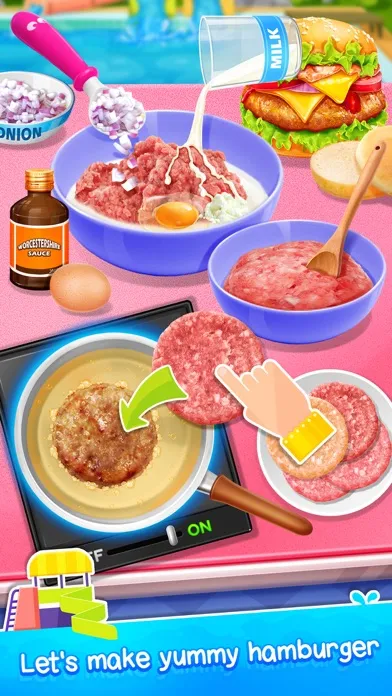 ภาพหน้าจอของ Hamburger & Icy Juice