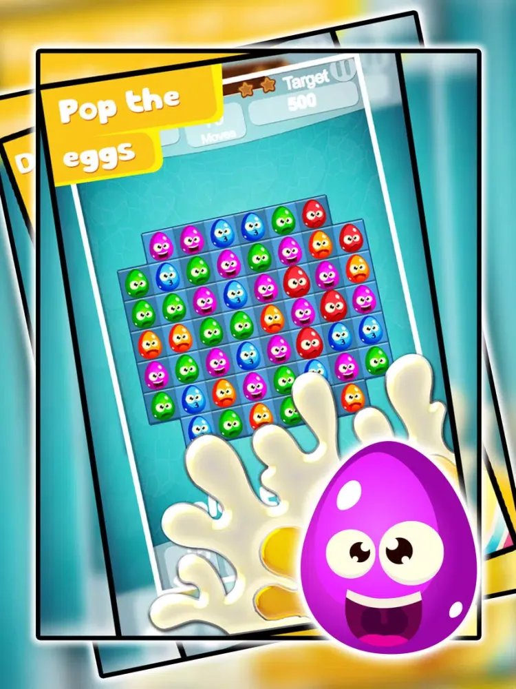 Zrzuty ekranu Egg Crusher pro - A Switch Mania to Replace Eggs With a Ridiculous Exciting Pleasure! iPad 