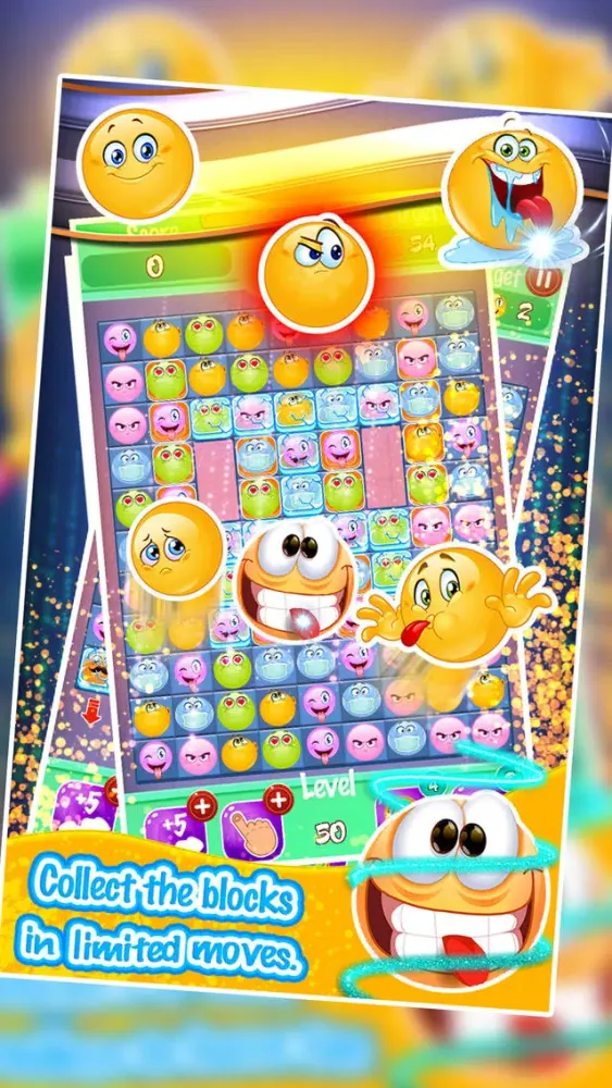 Emoji Crush Match Game - Emoji Crush - A match 3 puzzle game for Christmas holiday season! Screenshots