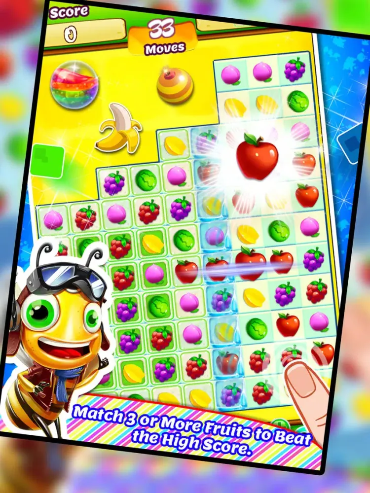 Zrzuty ekranu Garden Fruit Crush - Farm Garden Crush Fruit Classic - Fruit Crush Smash iPad 