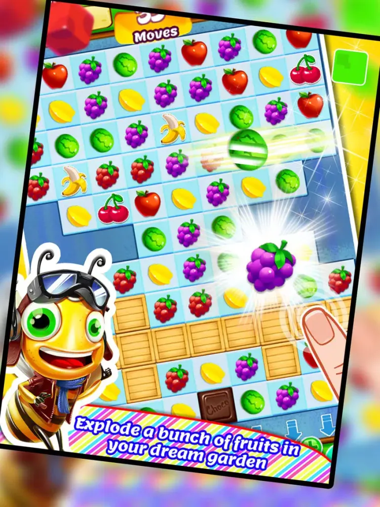 Zrzuty ekranu Garden Fruit Crush - Farm Garden Crush Fruit Classic - Fruit Crush Smash iPad 