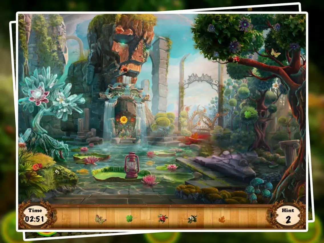 Garden Secret Hidden Object - mystery Garden iPad  スクリーンショット