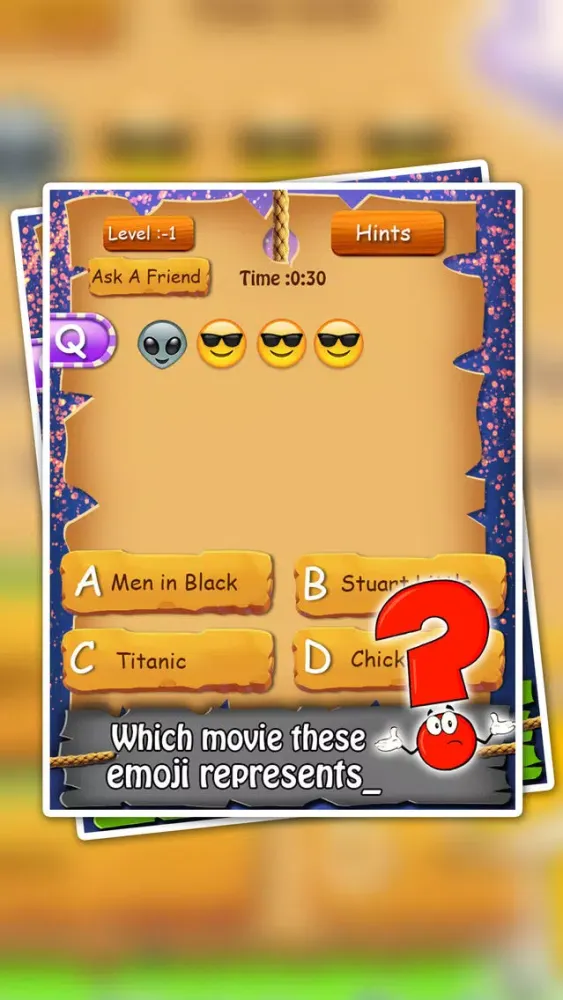 Guess The Emoji - Guess the Movie - Guess The Movie Game - Free New Popular Quiz Screenshots