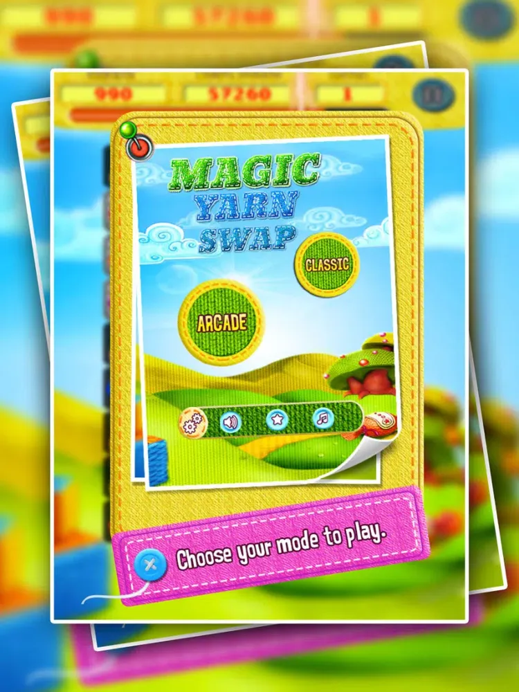 Zrzuty ekranu Magic Yarn Swap - Yarn and Scissors iPad 